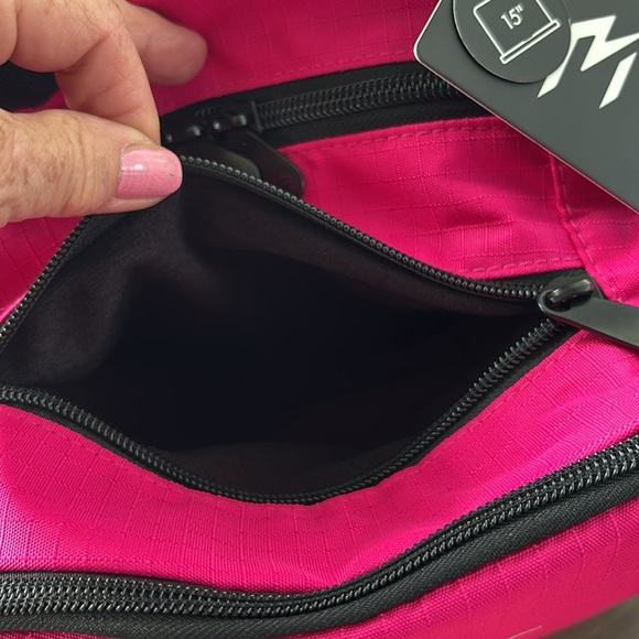 Nike Pink Prime Backpack,Large,3 compartment w/15” padded laptop slot and more - Picture 12 of 15